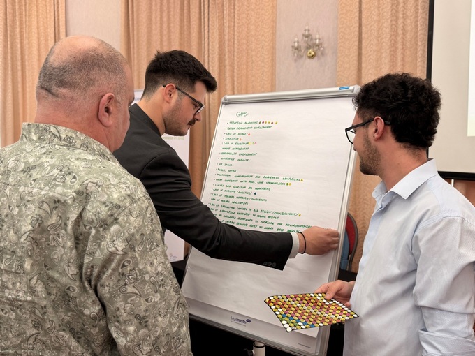 Κλιμάκιο του  Δήμου Ηρωικής Πόλεως Νάουσας στην πρώτη συνάντηση του Black Sea Basin -Green Mascot στη Ρουμανία